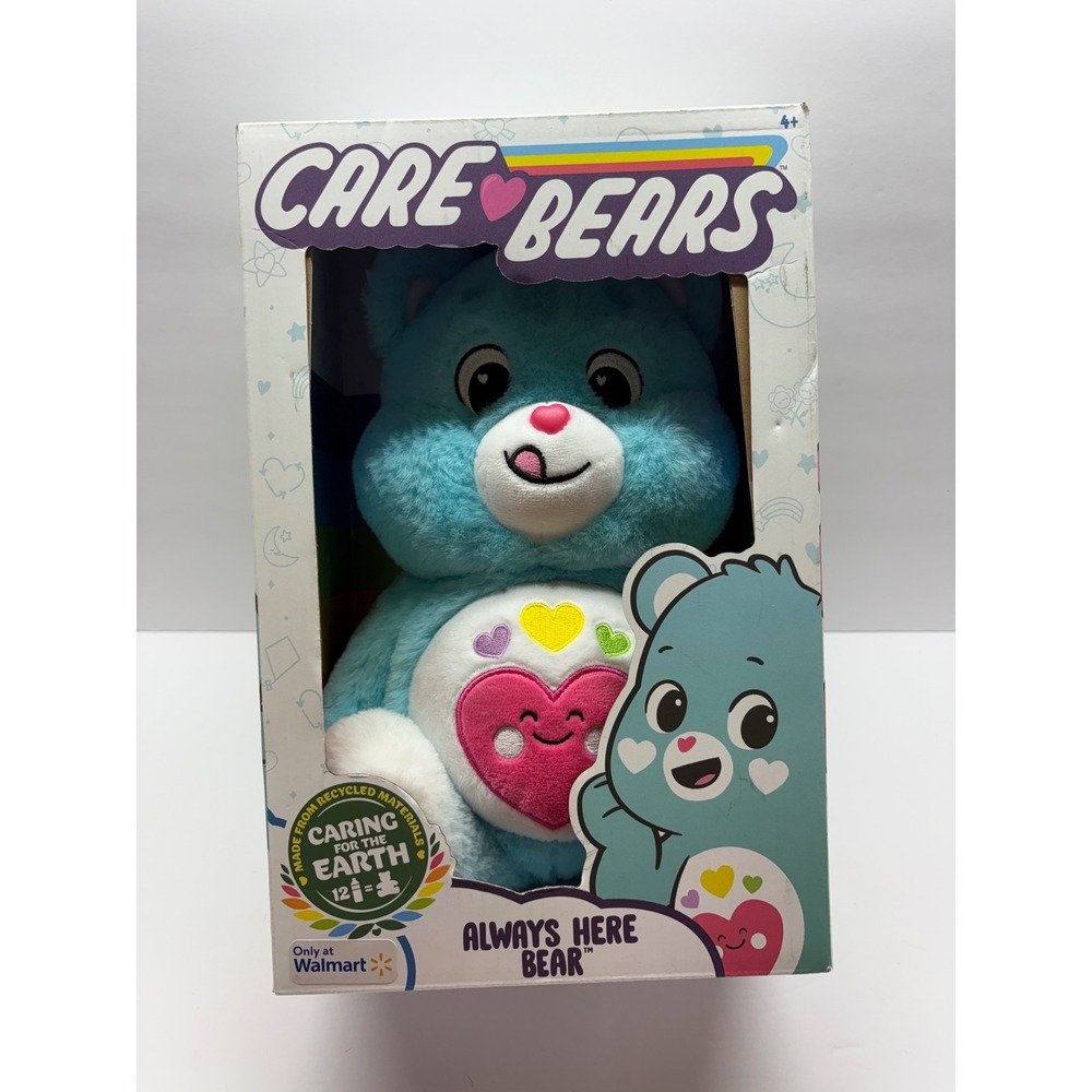 Care Bears Always Here Bear Plush 12" Blue Walmart Exclusive 2023 NIB